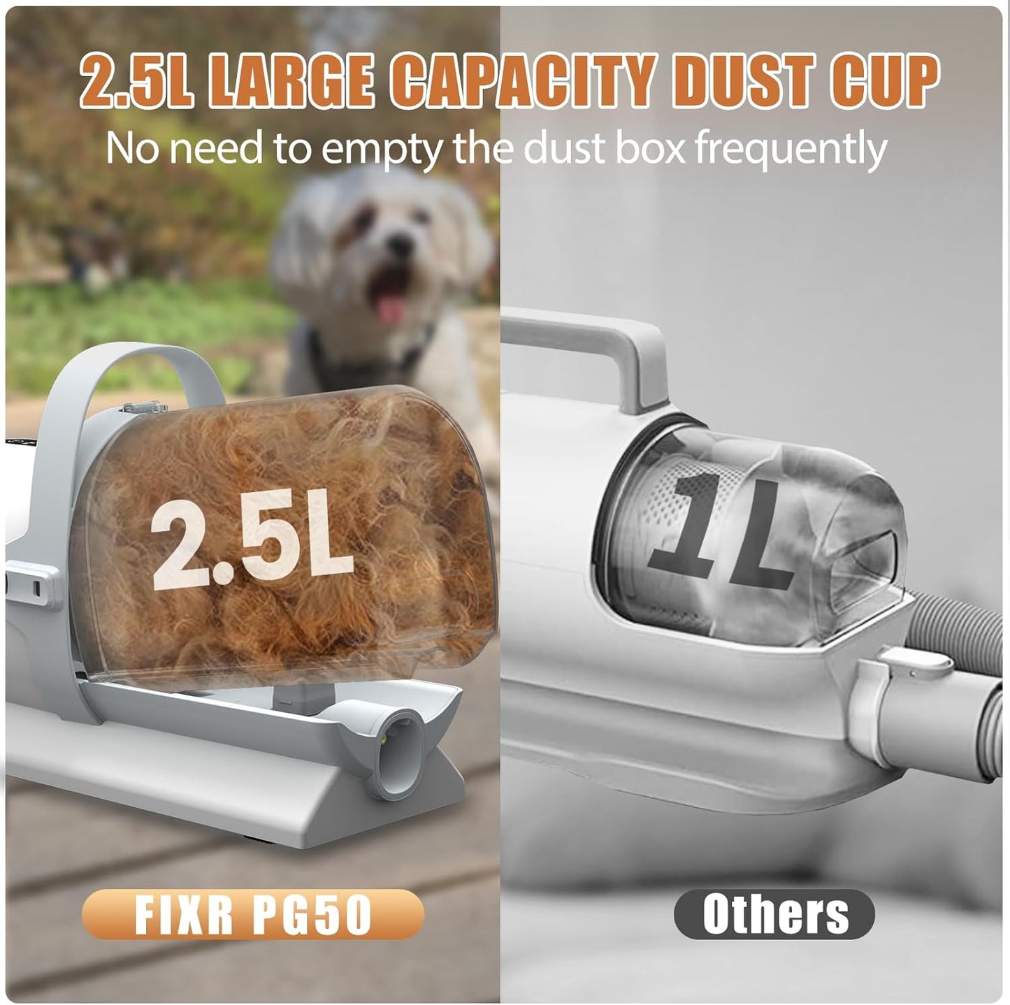 Pet Grooming Vacuum Kit