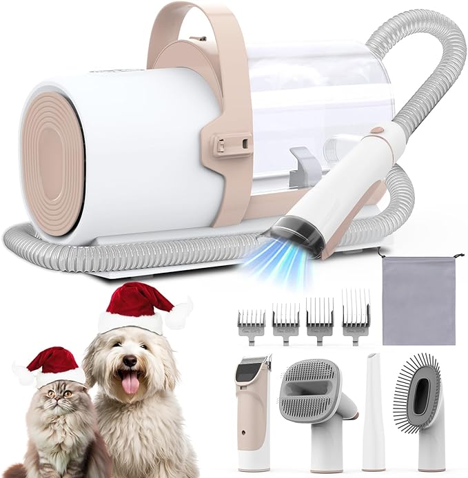 Pet Grooming Vacuum Kit