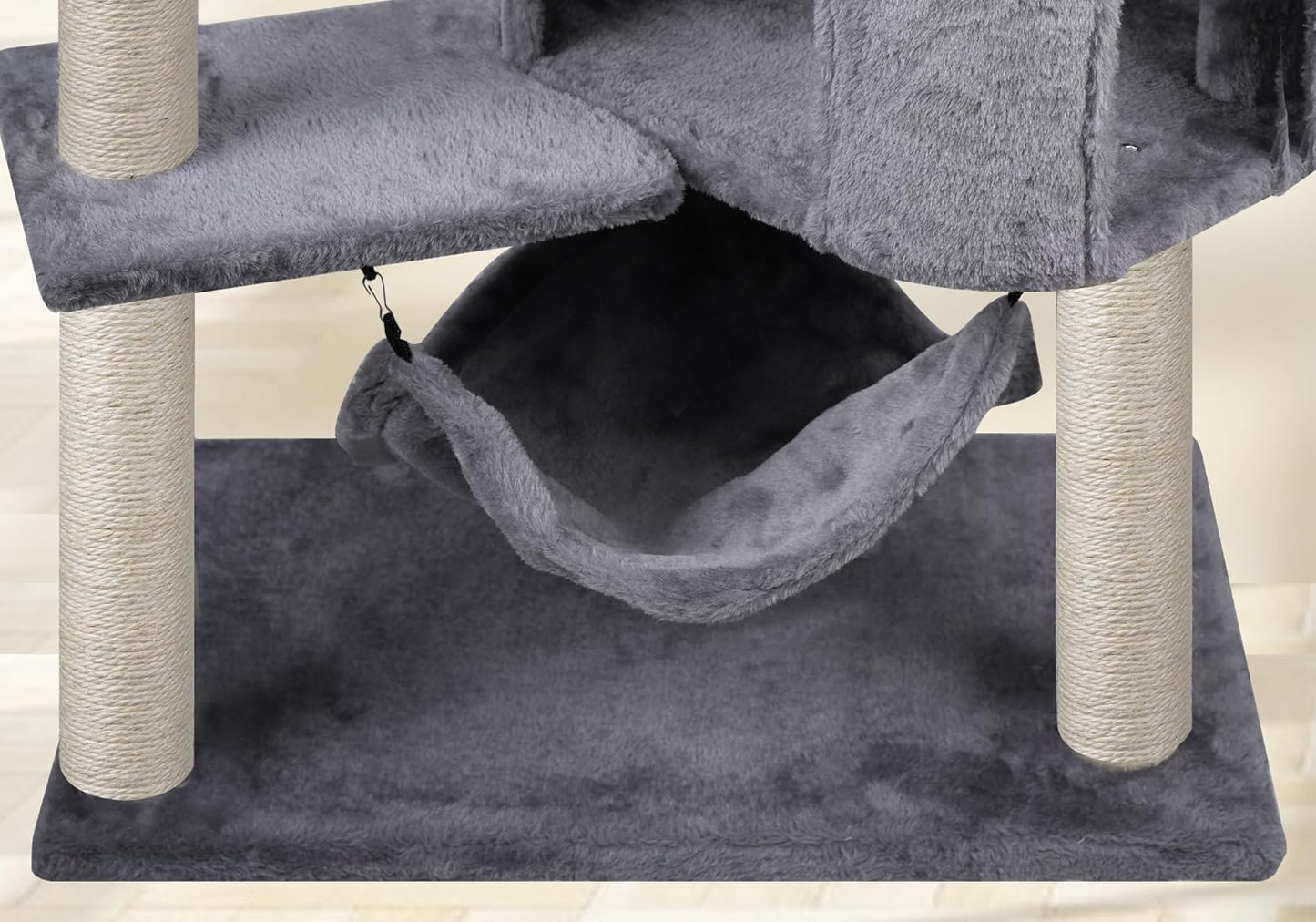 Luxury Cat Tree with Condo Hammock