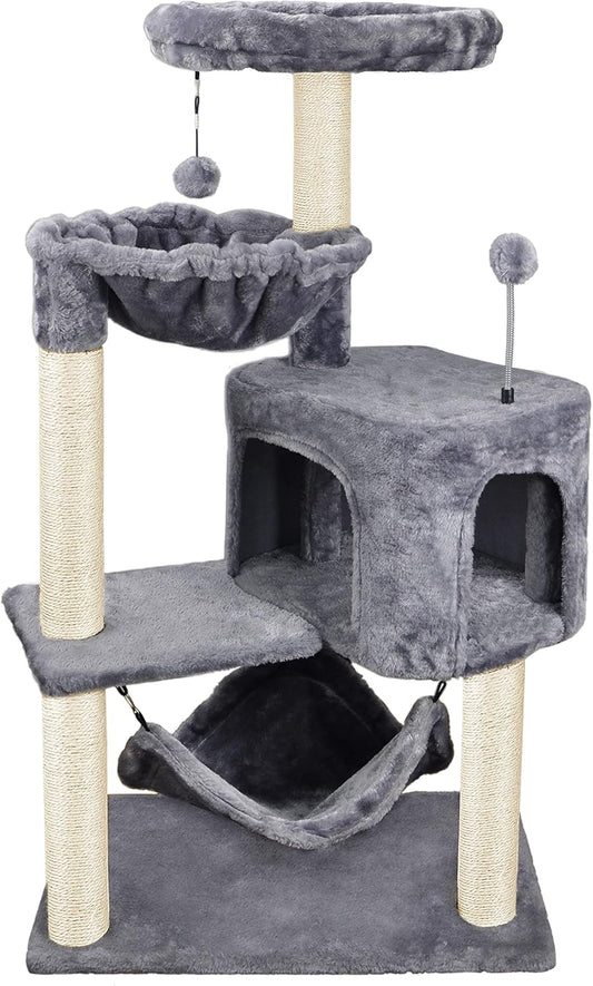 Luxury Cat Tree with Condo  Hammock